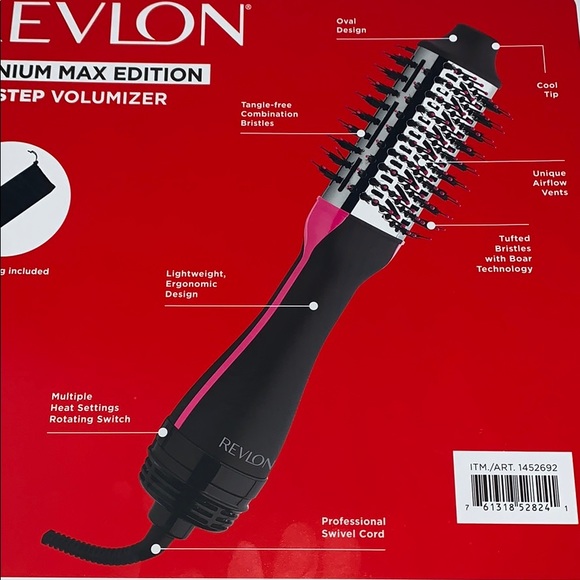 Revlon 1-Step Titanium Max Hair Dryer & Volumizer